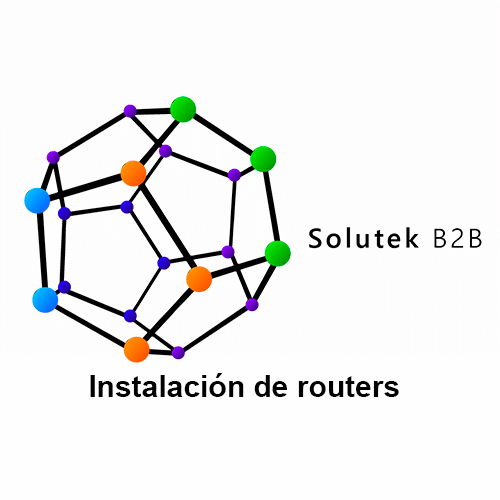 instalación de routers